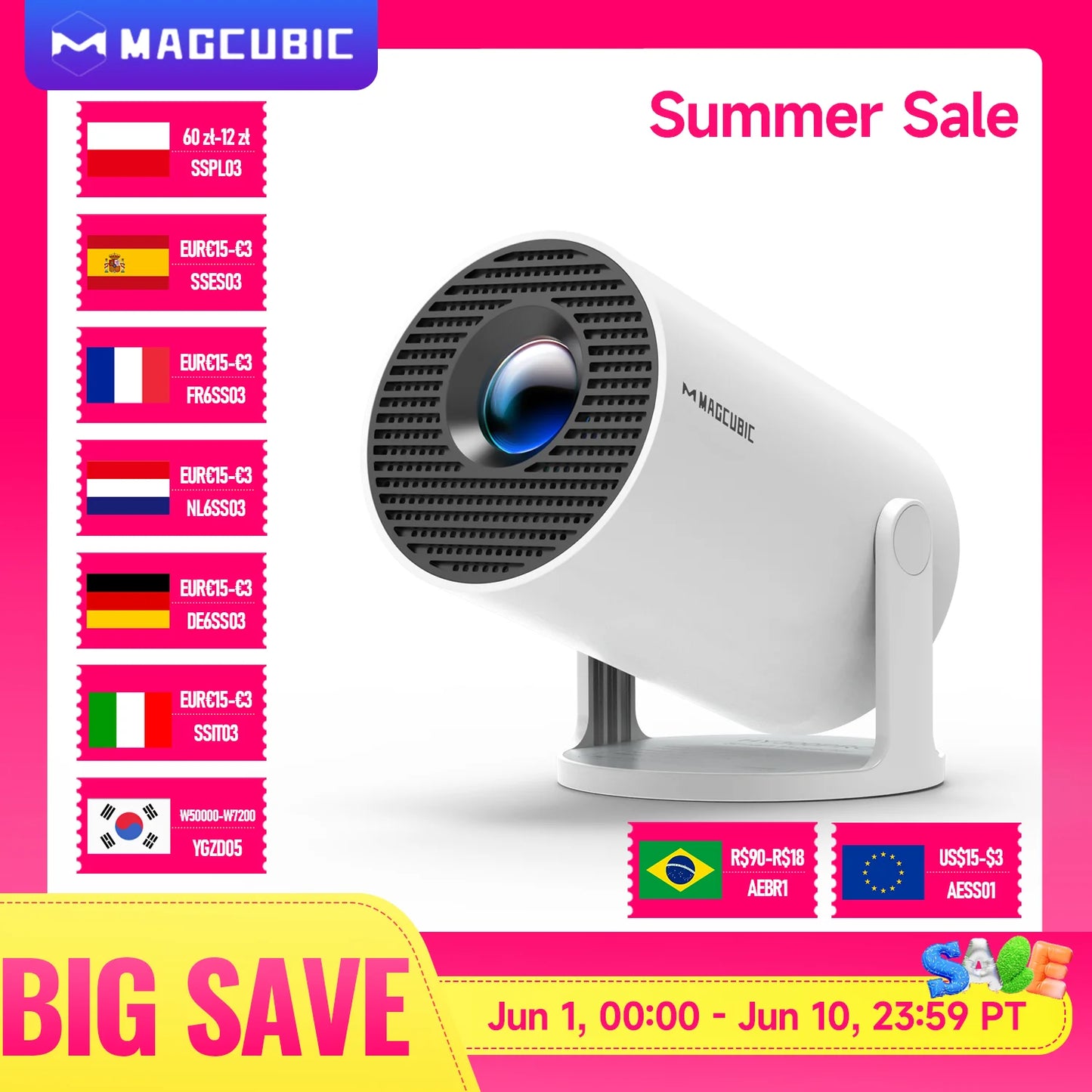 Projector HY300 PRO 8K Android 14 Dual Wifi6 290ANSI Allwinner H726 BT5.4 1080P 1280*720P Home Cinema Outdoor Projetor